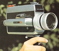 撮影に使用したスーパー８カメラ